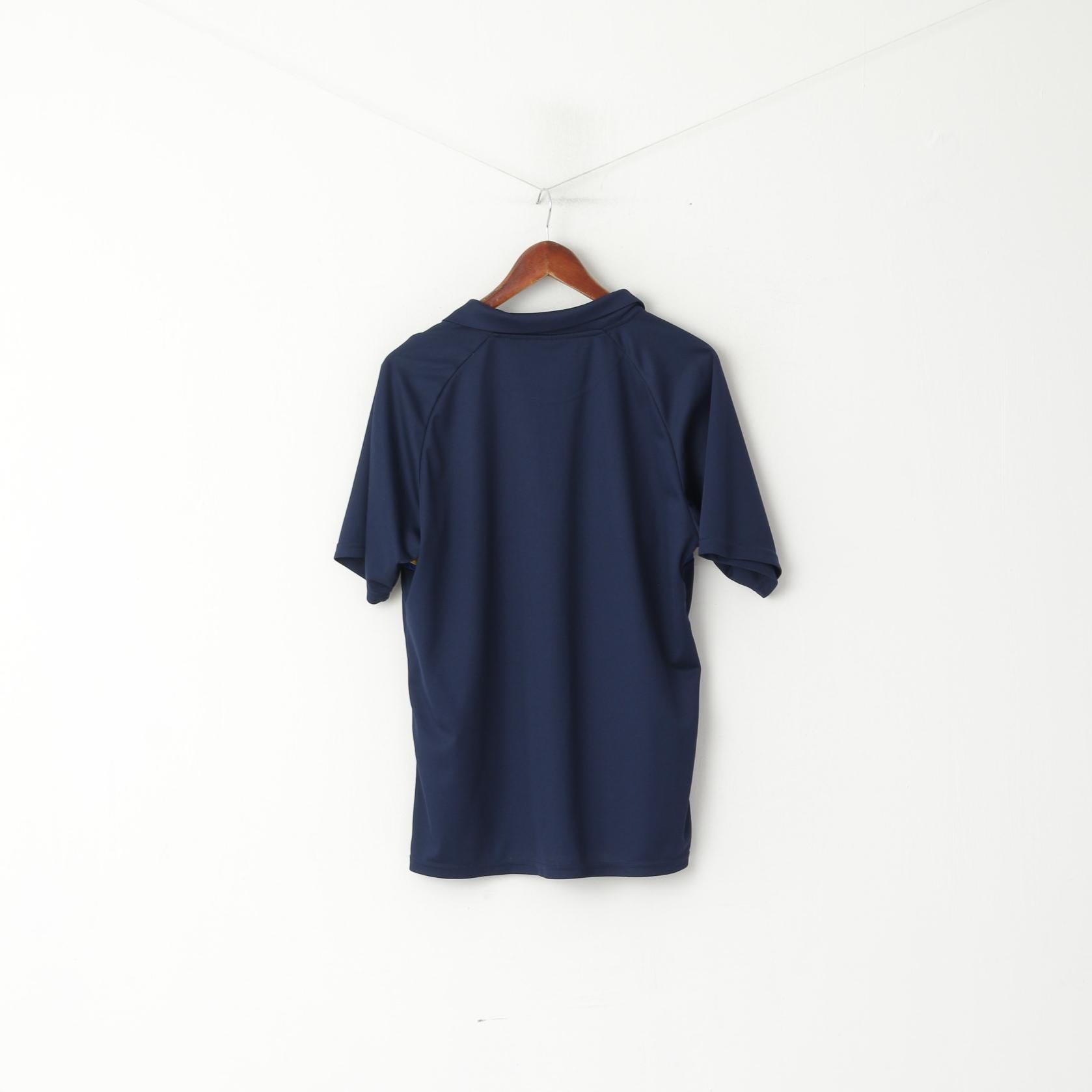 Rhino Hommes L Polo Marine Gateshead Storm Rugby League Jersey Top