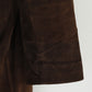 Authentic Clothing Company Women 14 40 Coat Brown Leather Suede Duffle Classic Top