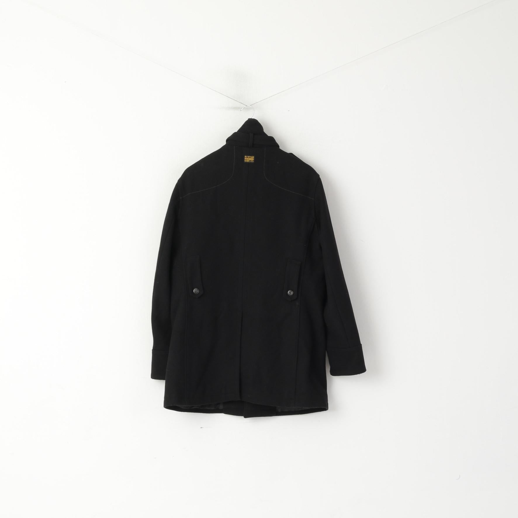 G star garber trench on sale black