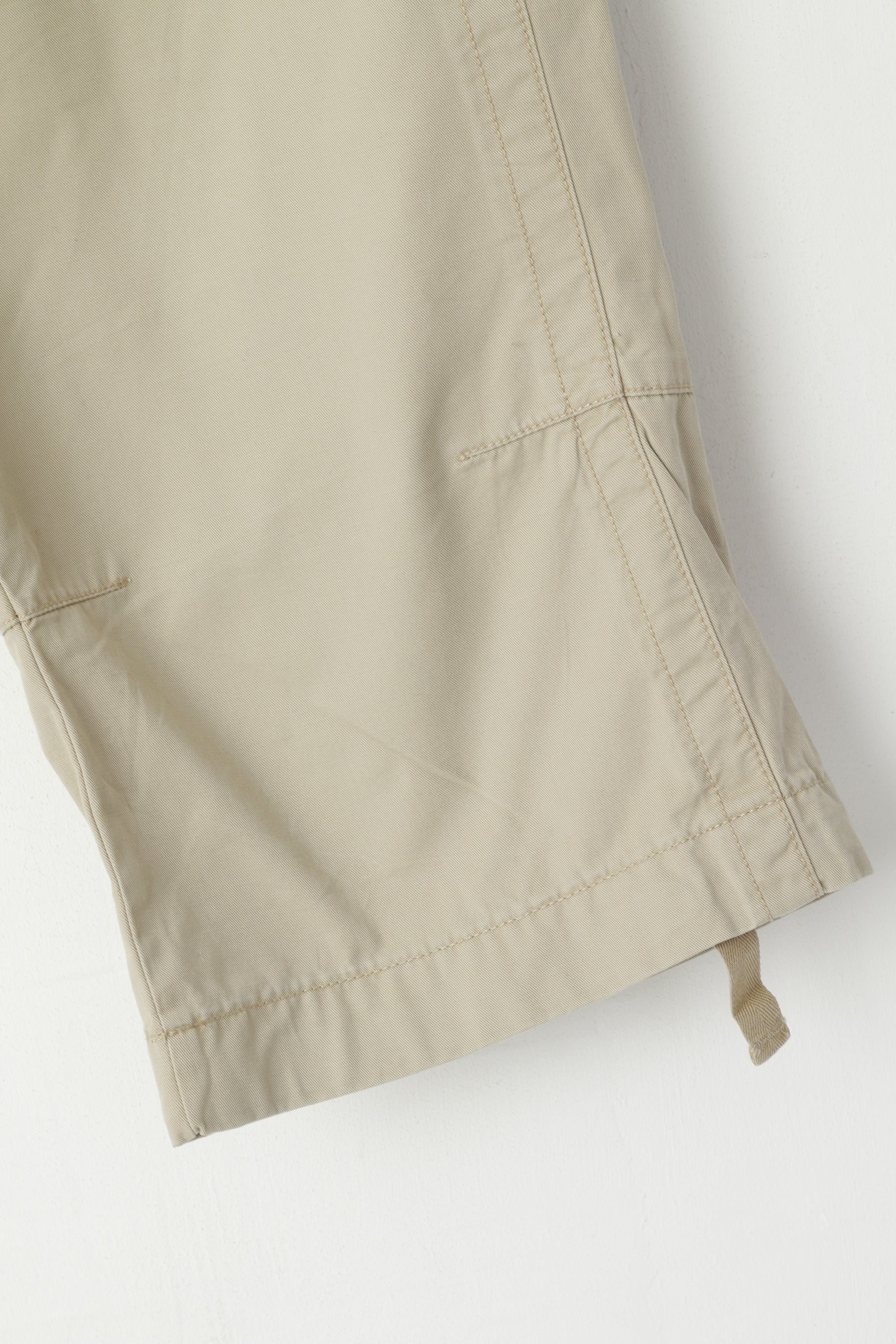 Pierre Cardin jean homme 35 50 short Beige coton pantalon court décontracté