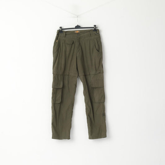 Life Line Femme 18 44 Pantalon Vert Randonnée Outdoor Cargo Pantalon de Montagne