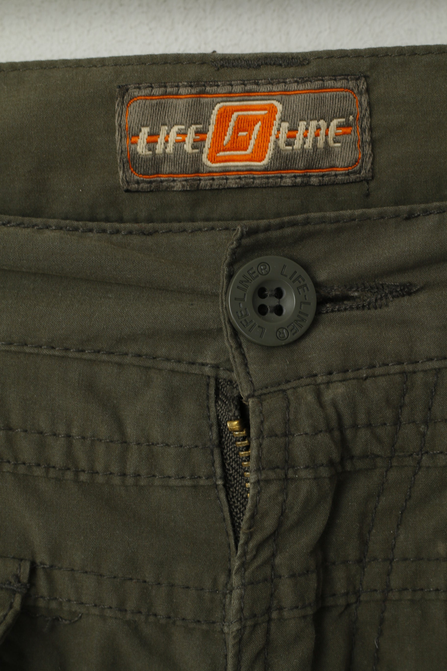 Life Line Femme 18 44 Pantalon Vert Randonnée Outdoor Cargo Pantalon de Montagne