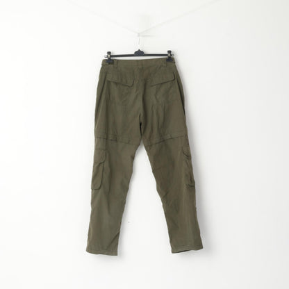 Life Line Women 18 44 Trousers Green Hiking Outdoor Cargo Mountain Pants