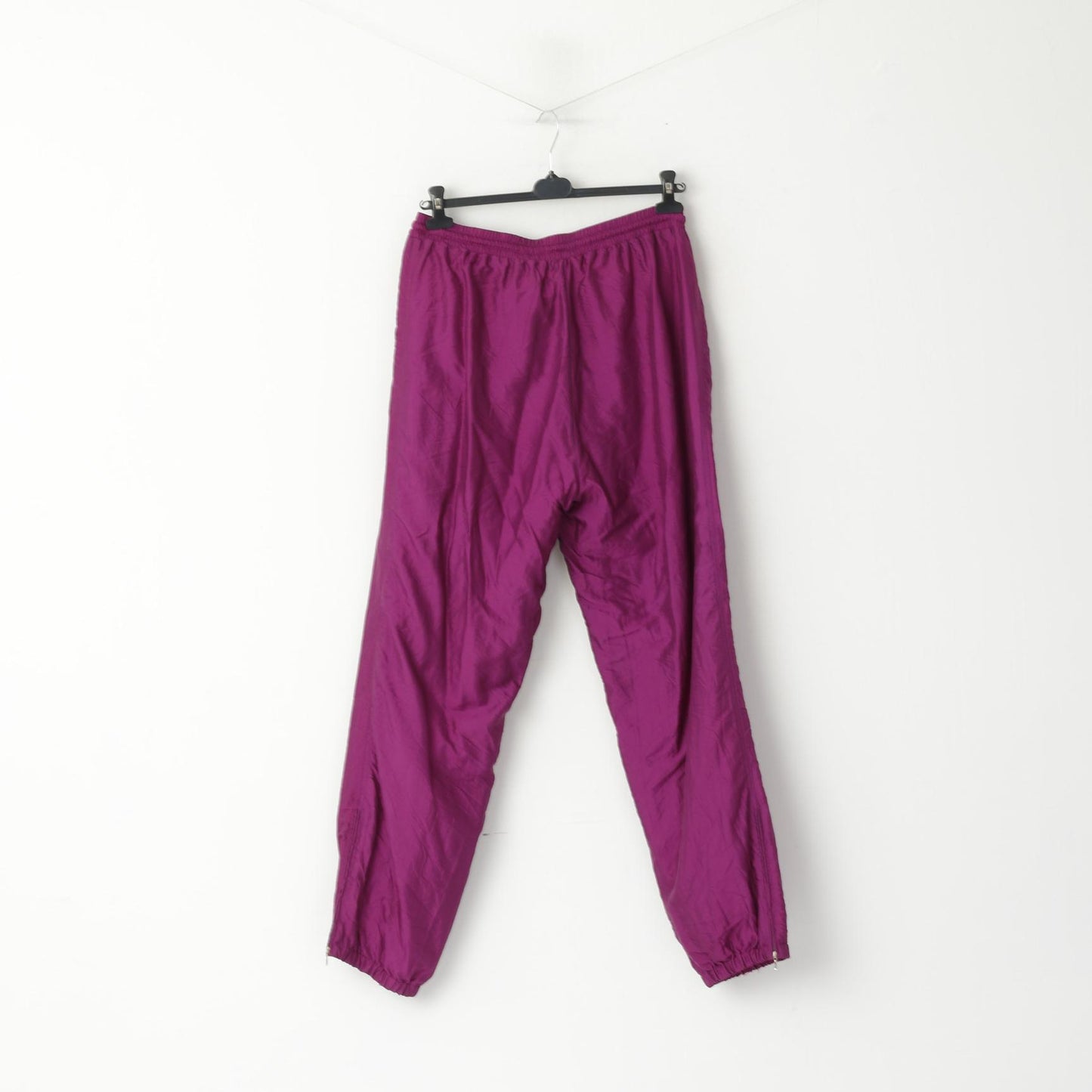 Head Men XL Sweatapants Purple Shiny Retro Gym Sportswear Track Bottoms
