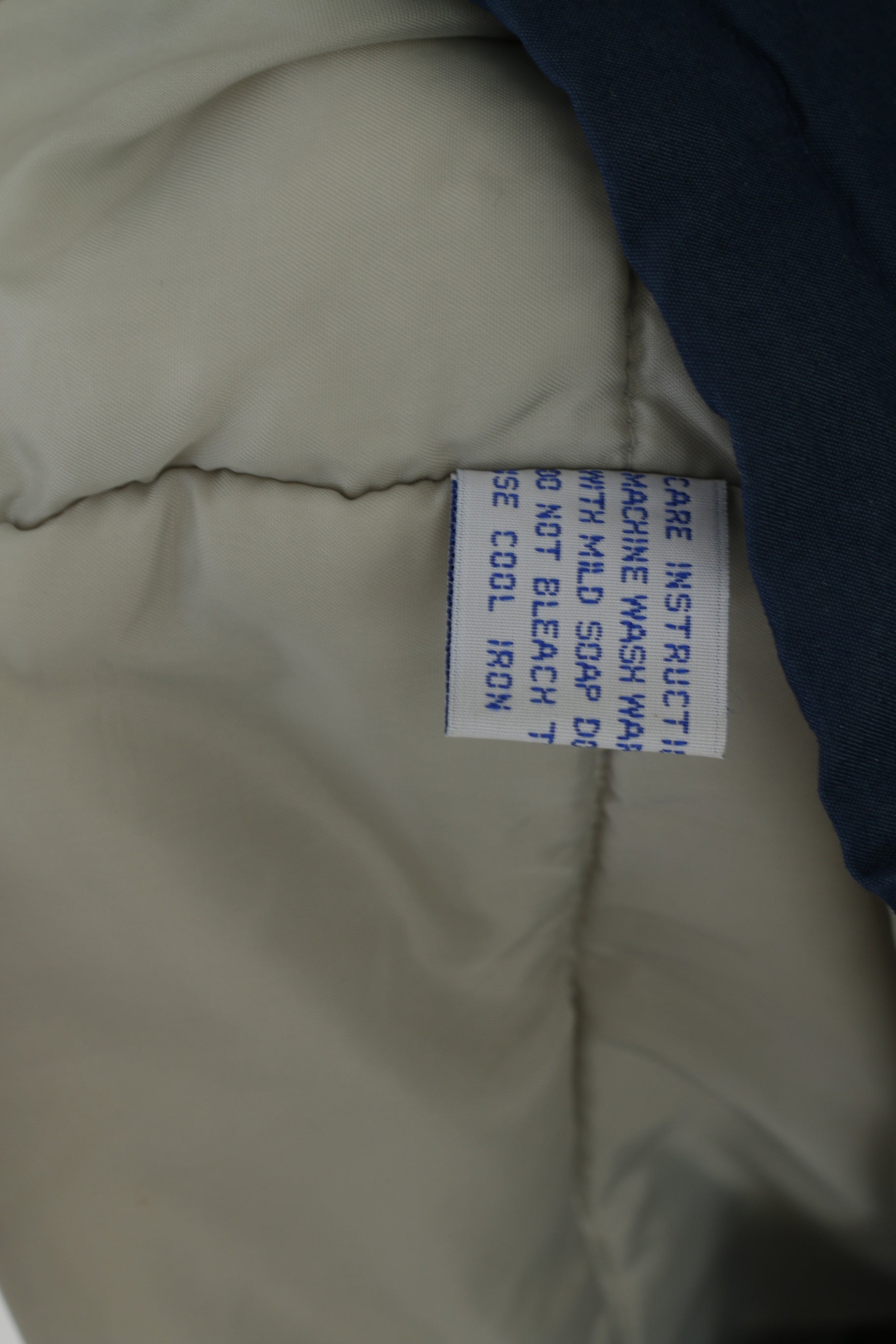 STARTER New York Yankees Men M Jacket Navy Puffer Hood Zip Up NY Vintage Parka