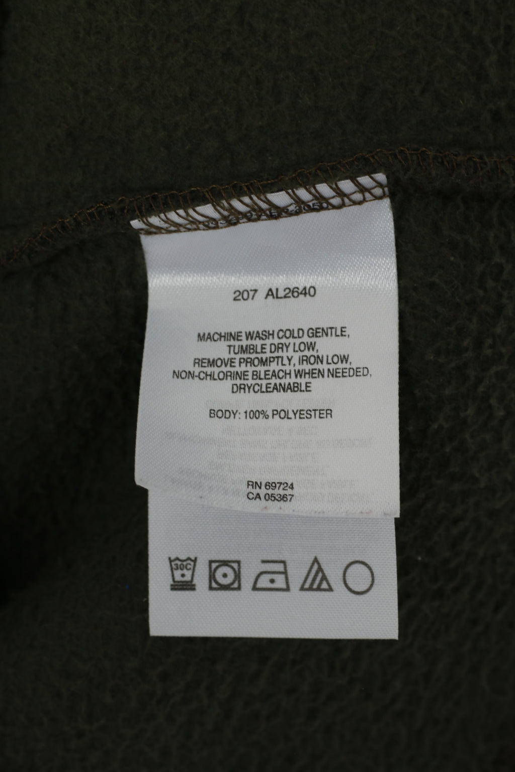 Columbia Haut en polaire pour femme L (M) Vert Sportswear Fuzzy Soft Full Zipper Top