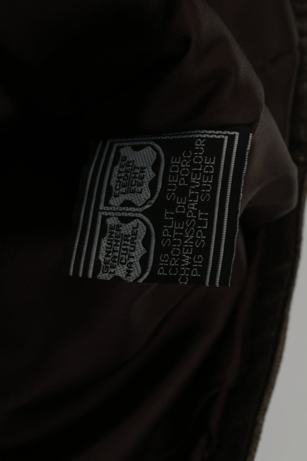 Carnaby's Collection Femmes 40 L Bodywarmer Marron Or Cuir Rembourré Rétro Boutons-pression Gilet