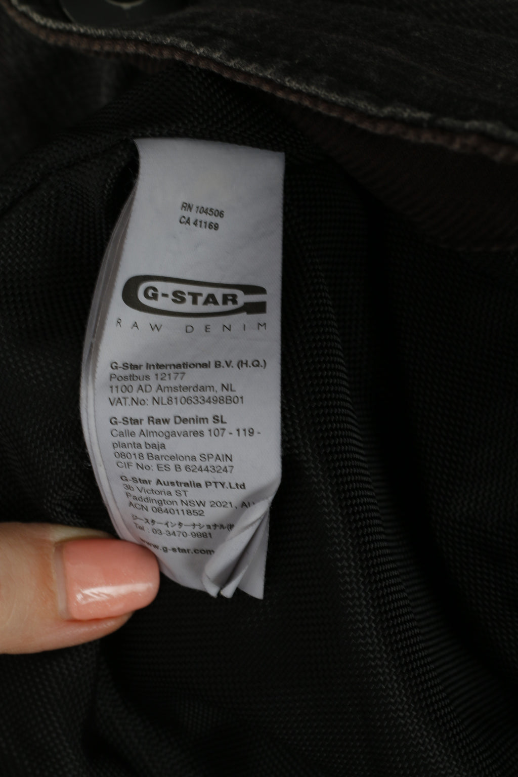 G-STAR RAW Women L (M) Jacket Grey Cotton New Garber Check Trench Snaps Classic Coat