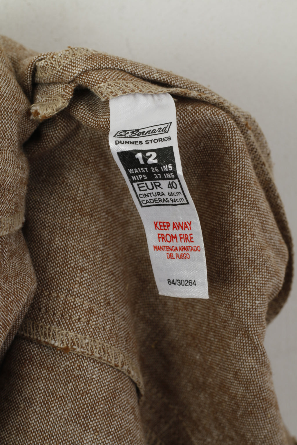 Dunnes Stores Abito gonna da donna 12 40 S Gonna blazer in lino beige Set elegante