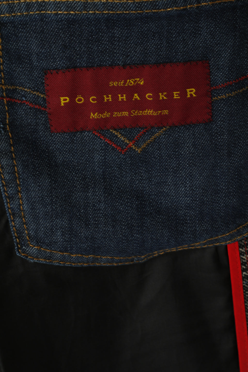 CG Get Prestige Pochhacker Men 102 40 Blazer Gray Check Wool Single Breasted Jacket