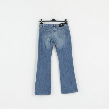 Versace Jeans Couture Pantalon Jeans Femme 28 42 Bleu Denim Italie Bootcut