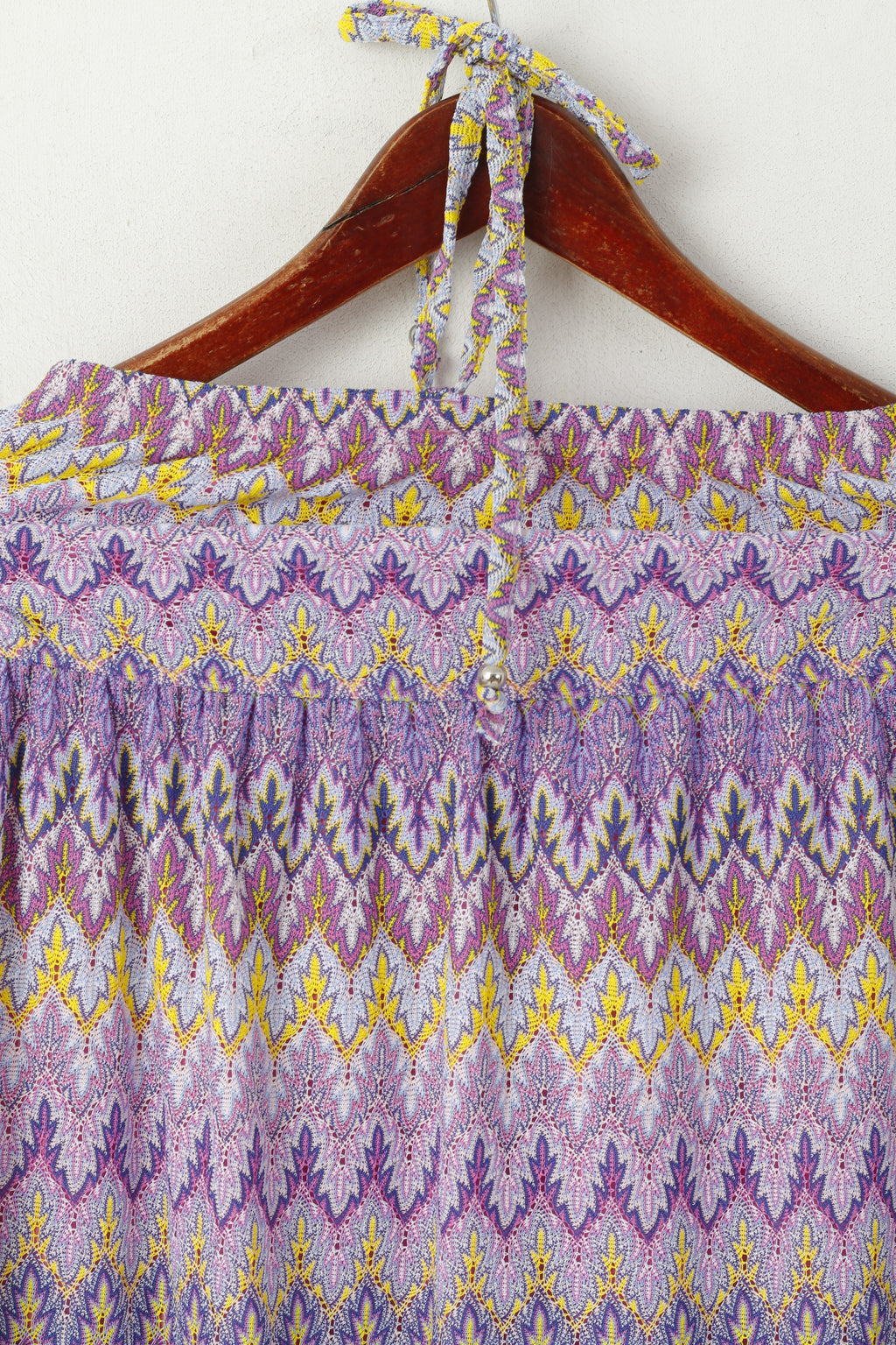 Jean Pascale Women XS Maxi Dress Pink Halter Neck Summer Long