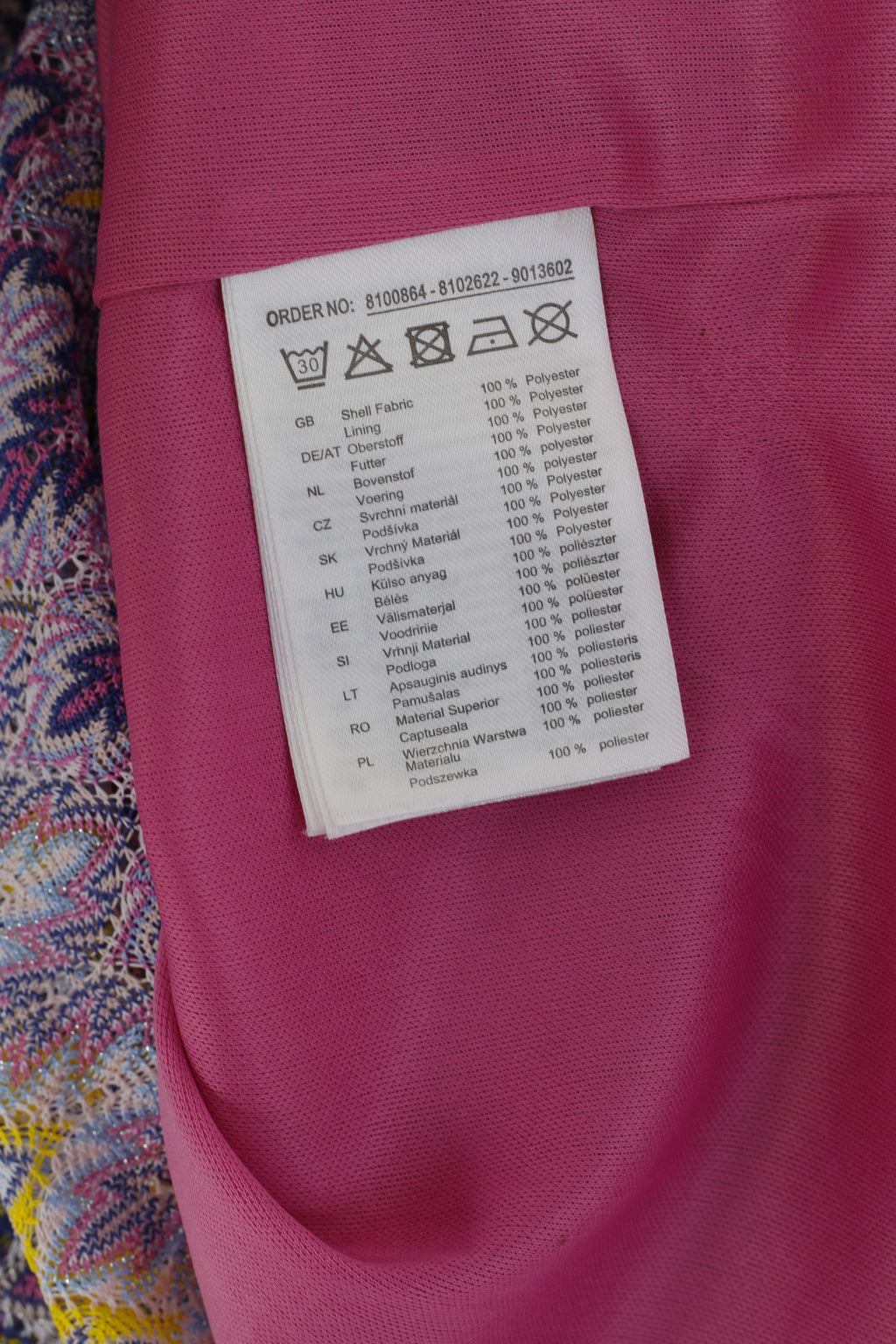 Jean Pascale Women XS Maxi Dress Pink Halter Neck Summer Long