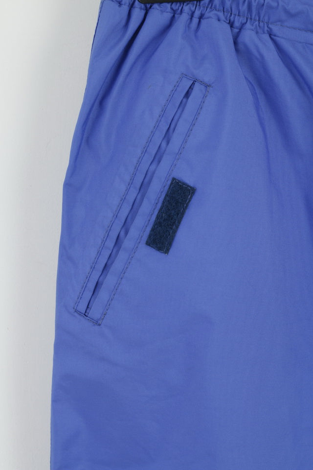 Rukka Pantalon de randonnée imperméable en nylon pour homme 36 M Bleu