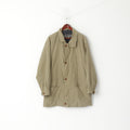 Pierre Cardin Sportswear Hommes 50 M Veste Kaki Léger Casual Parka Top