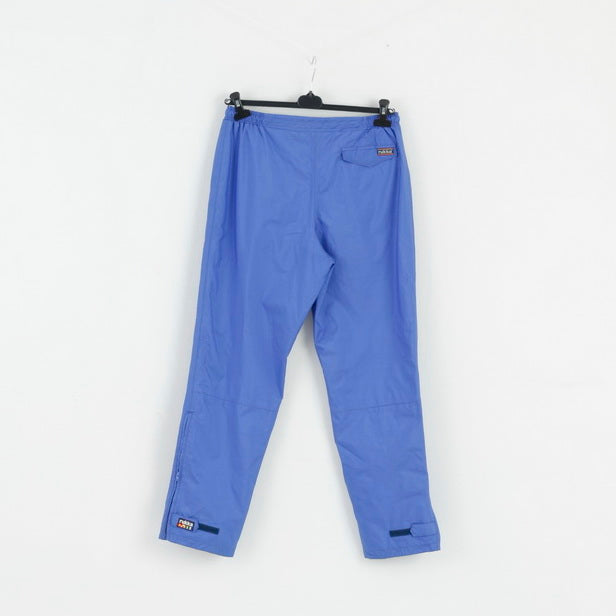 Rukka Mens 36 M Trousers Blue Outdoor Nylon Waterproof Hiking Pants