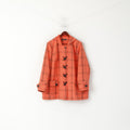 Armoire Essentials Femme 24 52 XXL Duffle Coat Corail Check Haut à capuche