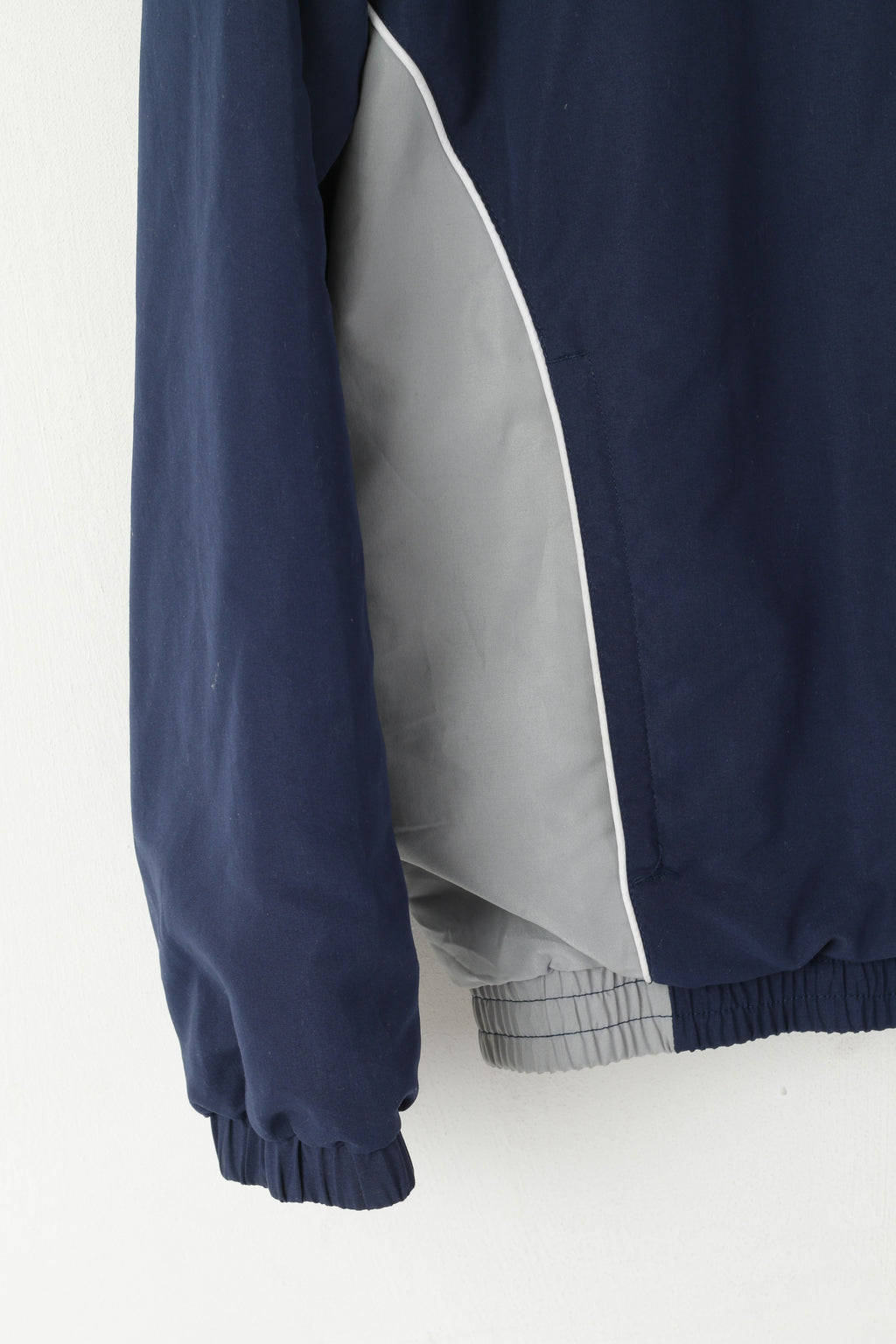 Umbro Giacca da uomo L Navy Vintage Sportswear Bomber Full Zip Traning Track Top