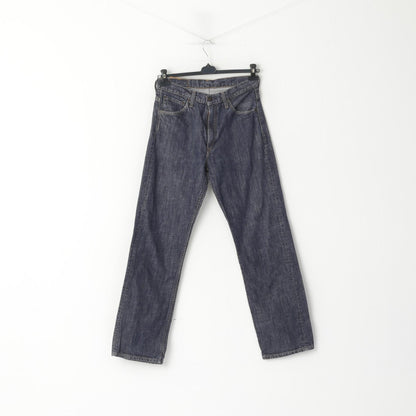 Levi Strauss & CO. Men W 31 L 34 Trousers 515 Denim Jeans Navy Cotton Classic Pants