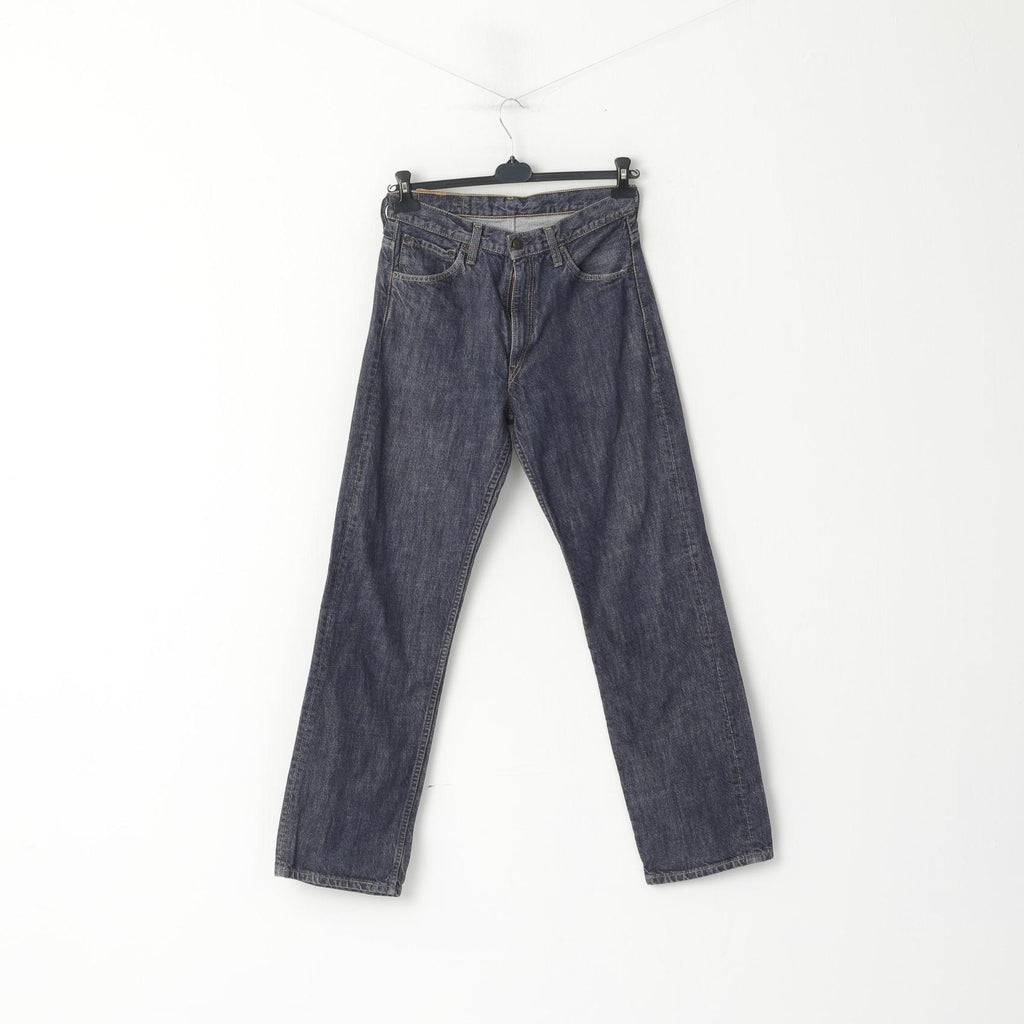 Levi Strauss &amp; CO. Uomo W 31 L 34 Pantaloni 515 Jeans Denim Pantaloni classici in cotone blu scuro