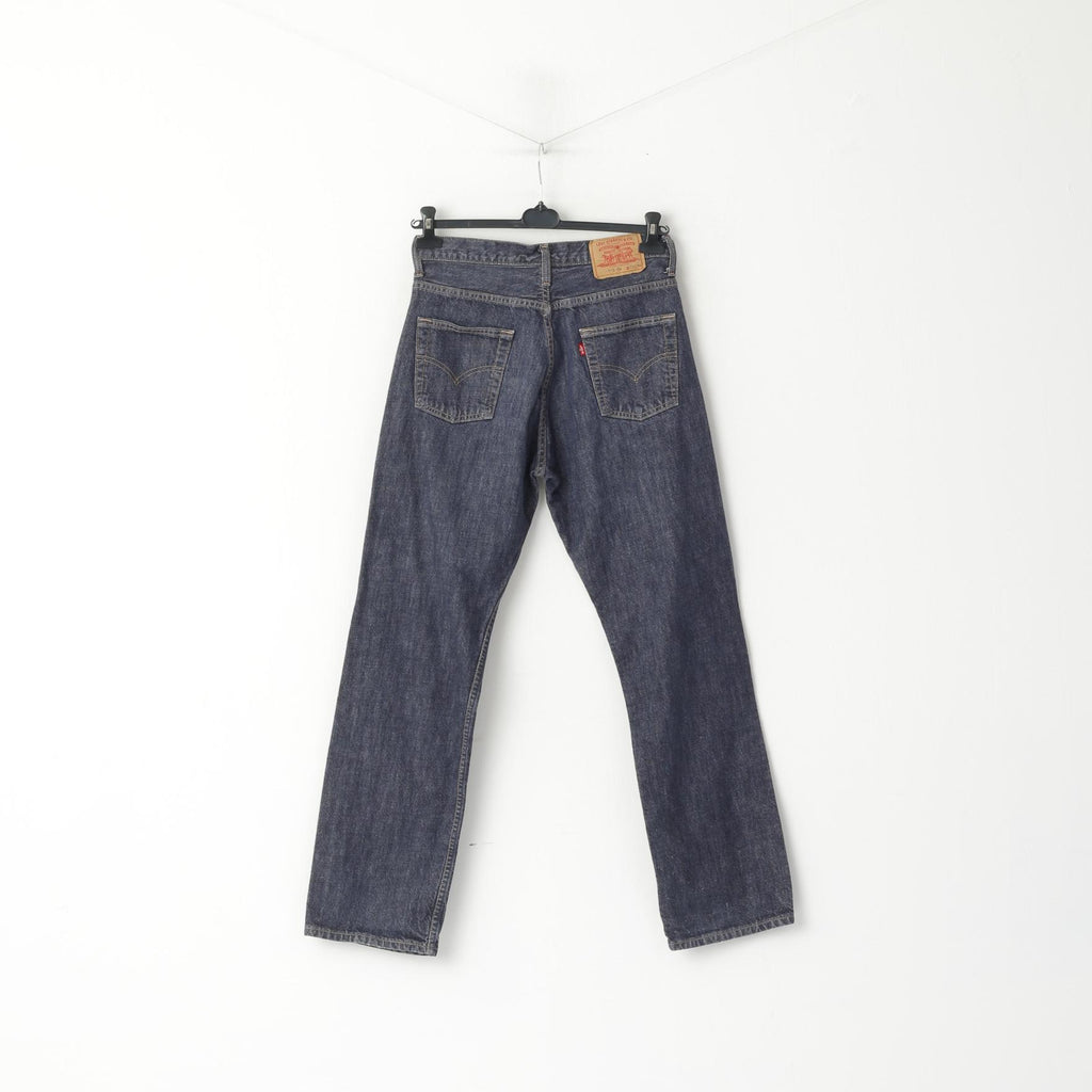 Levi Strauss &amp; CO. Uomo W 31 L 34 Pantaloni 515 Jeans Denim Pantaloni classici in cotone blu scuro