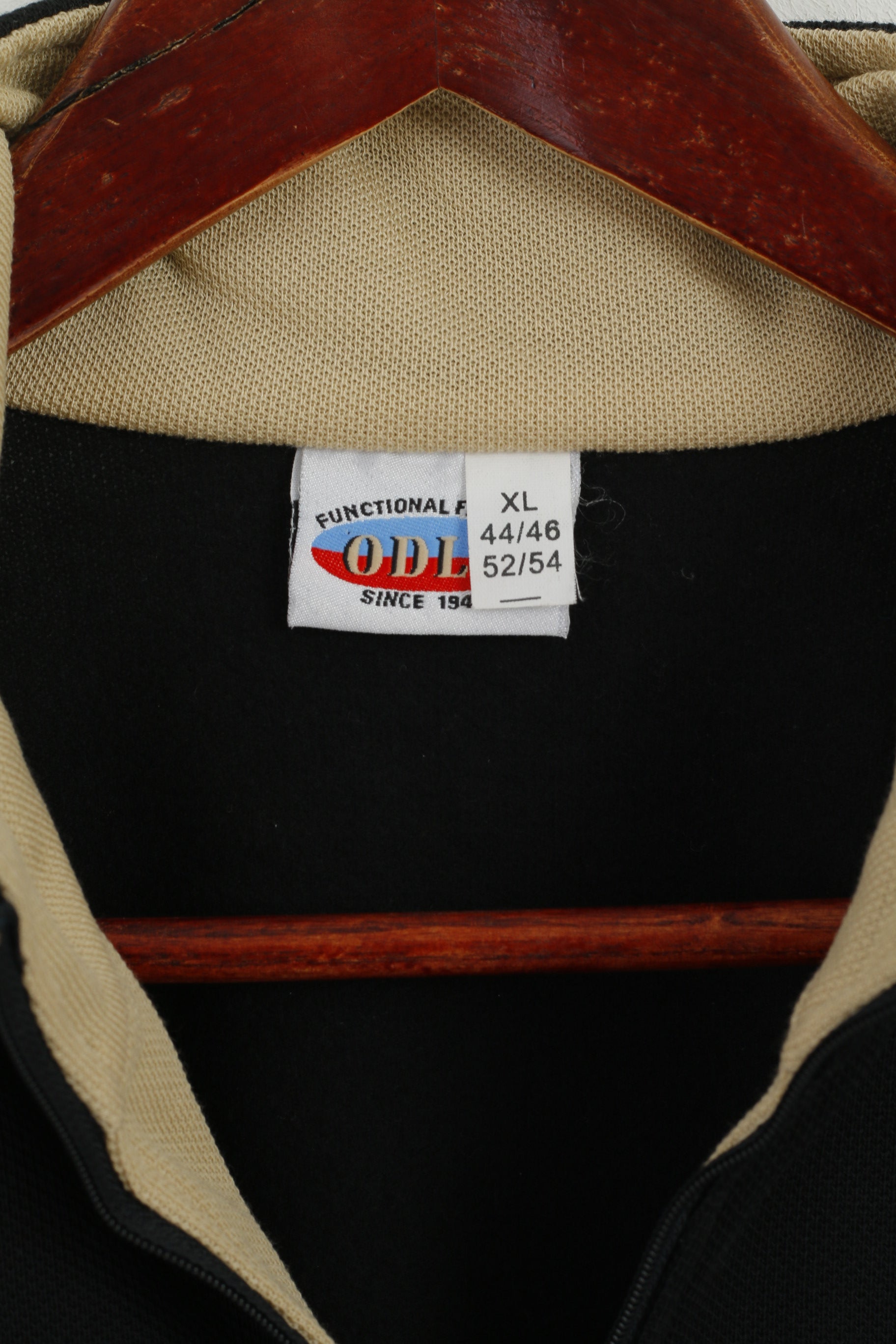 Odlo Hommes XL Chemise à manches longues Noir Système de vêtements de sport Haut fonctionnel extérieur