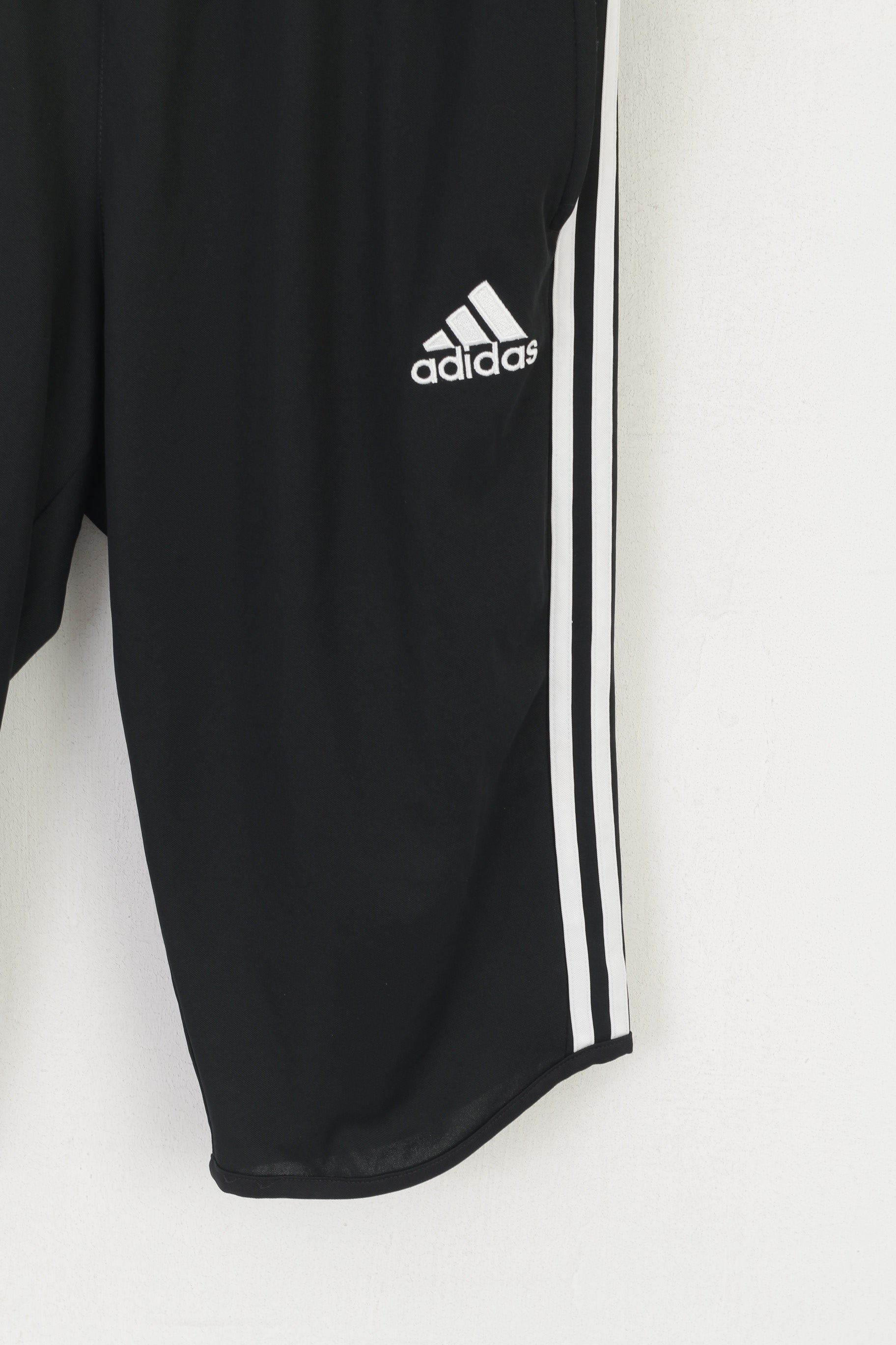 Adidas Hommes L Shorts Noir Brillant Formation Sportswear Gym Activewear
