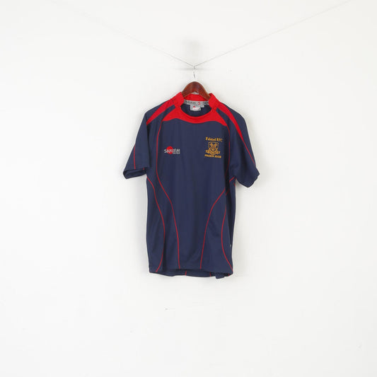 Samurai Felsted RFC Hommes L Chemise Marine Rugby France 2008 Sportswear Jersey Top