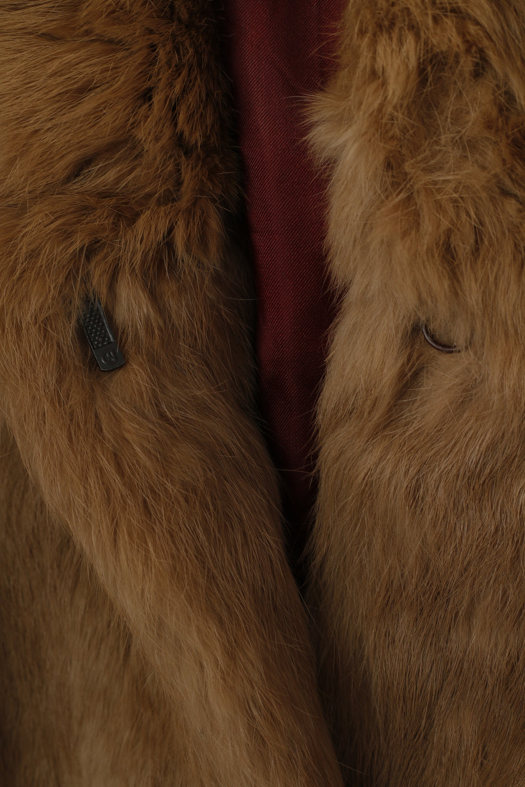 Vintage Women S Jacket Brown Authentic 100% French Rabbit Hair Soft Boho Top