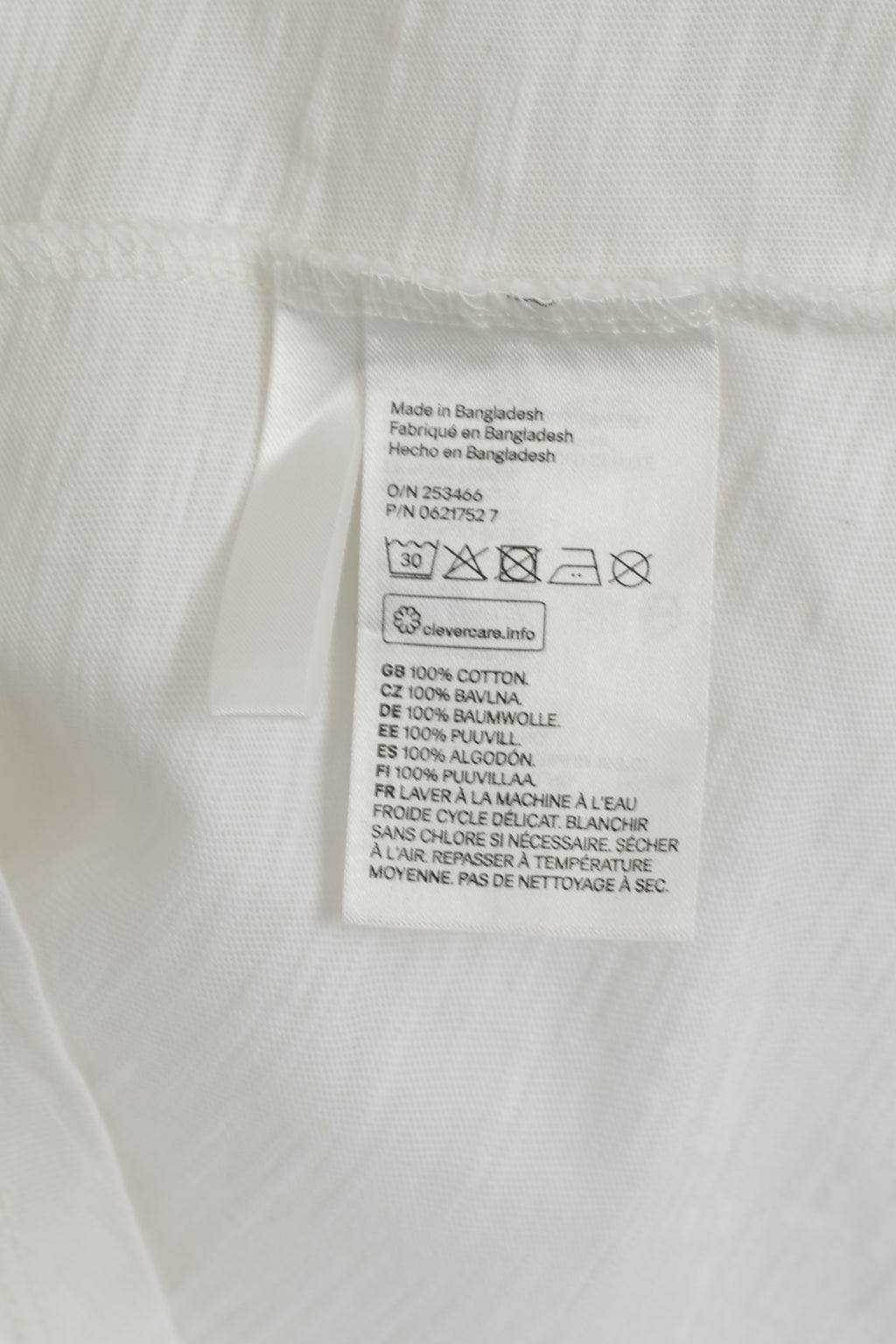 H&amp;M Jonas Claesson Garçons 12-14 ans 158/164 T-shirt Blanc Coton Bio Surf's Top