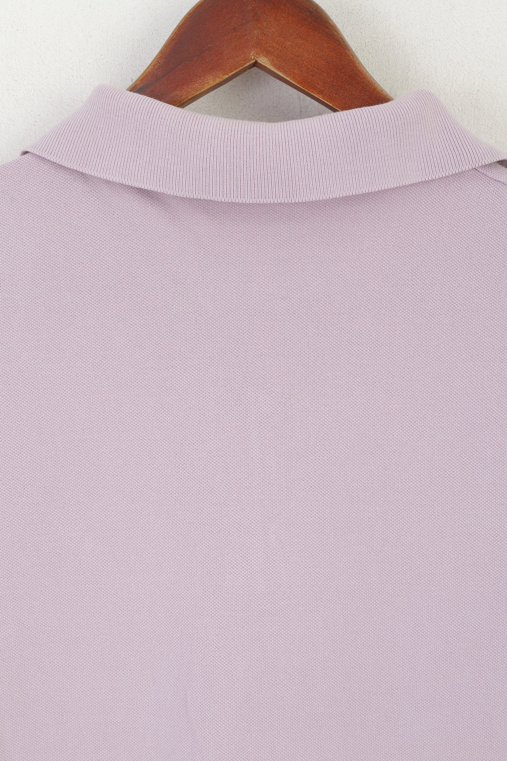 United Colors Of Benetton Women L (M) Polo Shirt Violet Cotton Vintage Sport Top