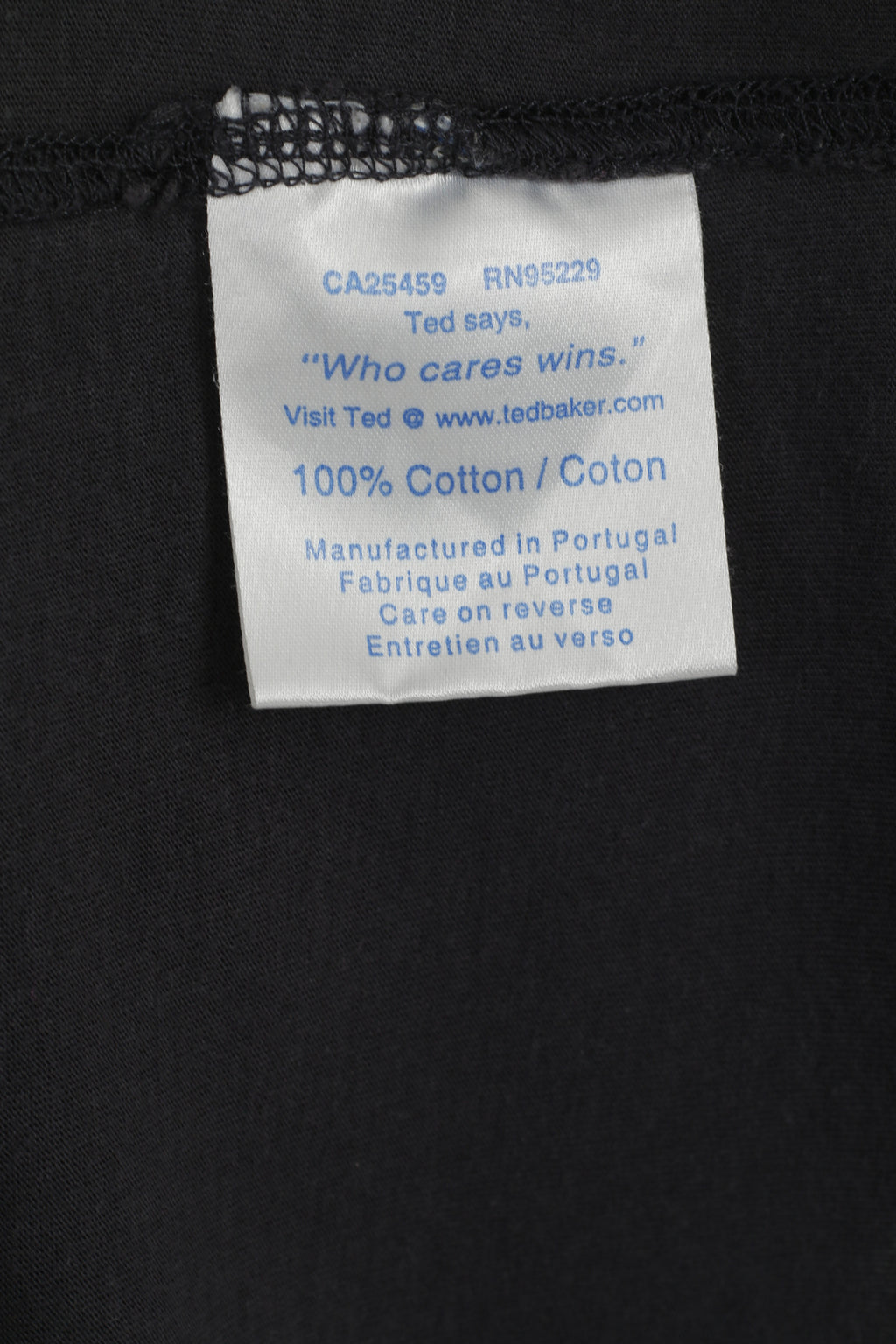 Ted Baker Men 4 L T-Shirt Grey Cotton Graphic Football Club  Sportswear Top