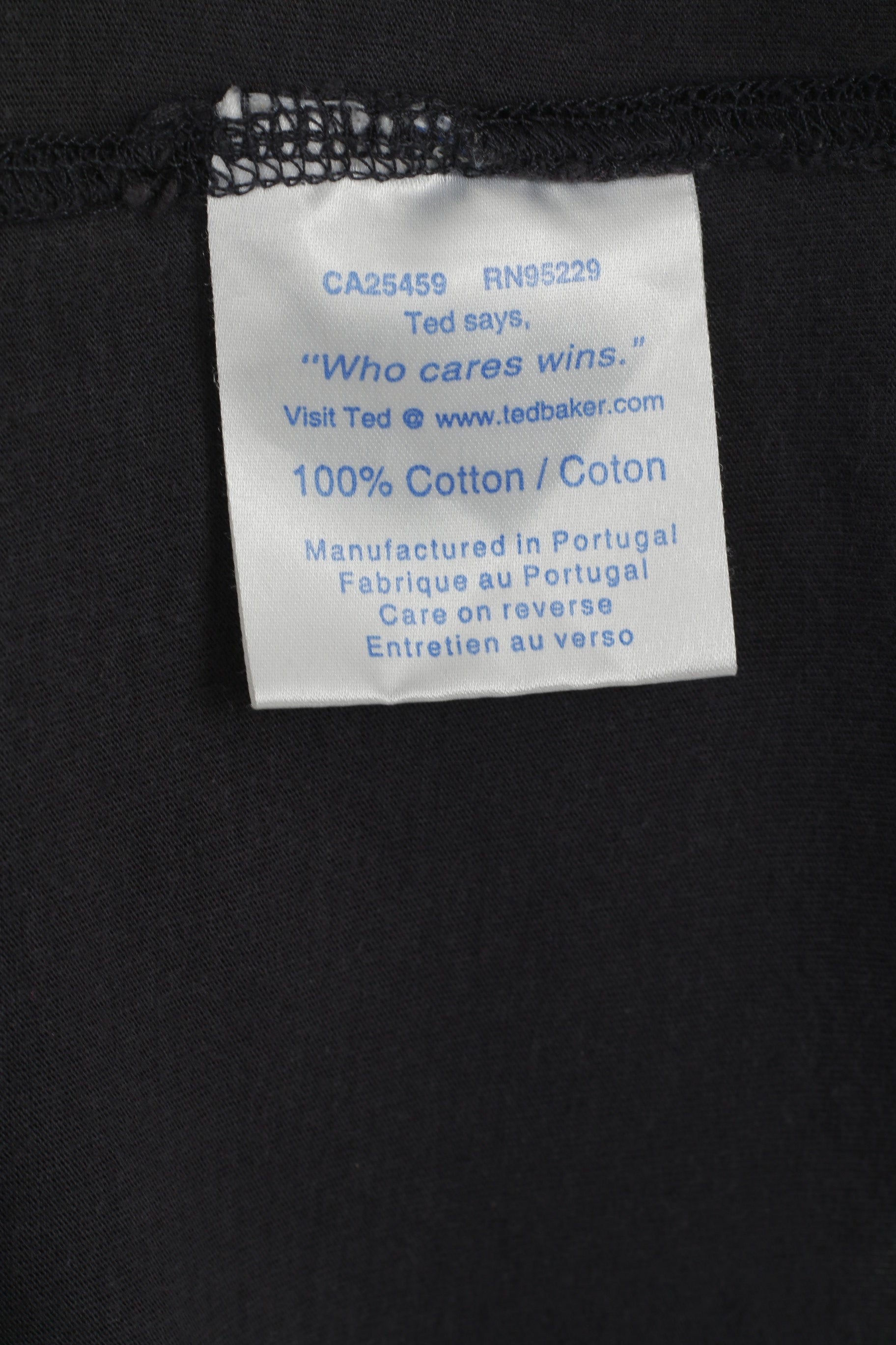 Ted Baker Men 4 L T-Shirt Grey Cotton Graphic Football Club  Sportswear Top