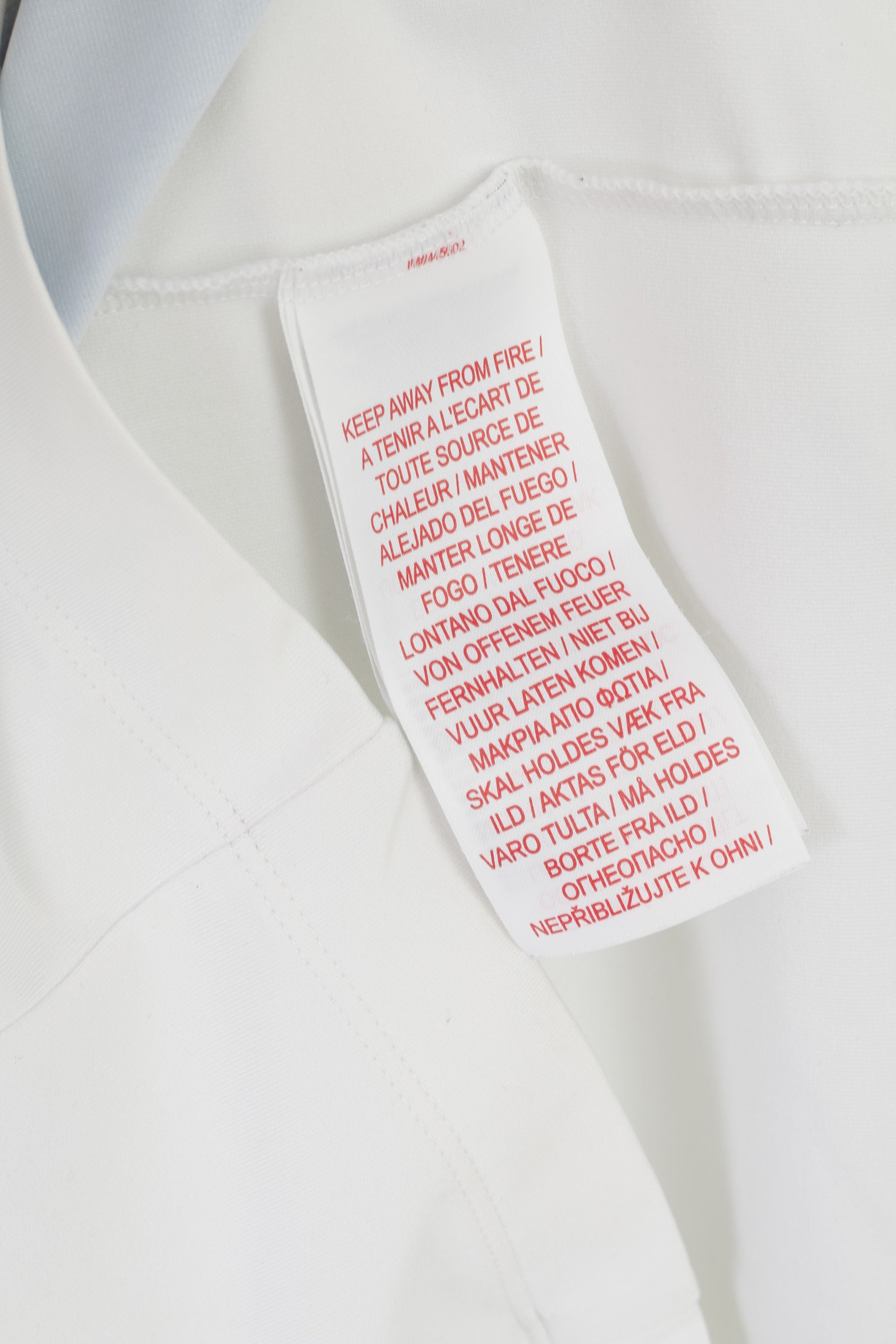 Nike Golf Garçons 158-170 13-15 Âge Polo Blanc Dri-Fit Activewear Haut en Jersey