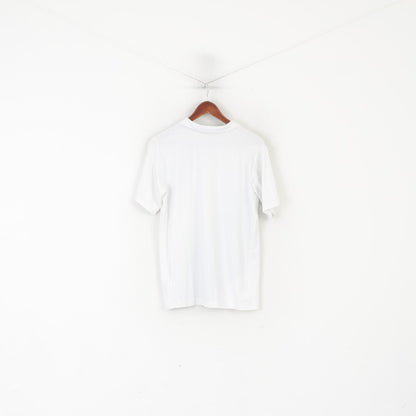 Nike Golf Boys 158-170 13-15 Age Polo Shirt White Dri-Fit Activewear Jersey Top