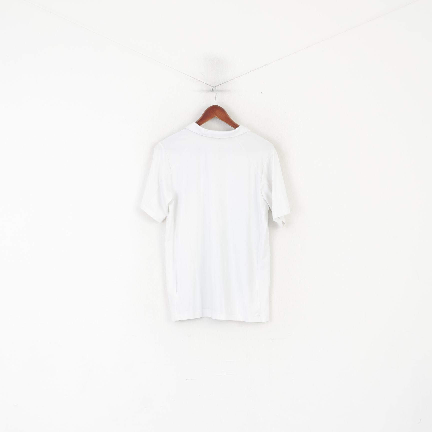 Nike Golf Garçons 158-170 13-15 Âge Polo Blanc Dri-Fit Activewear Haut en Jersey