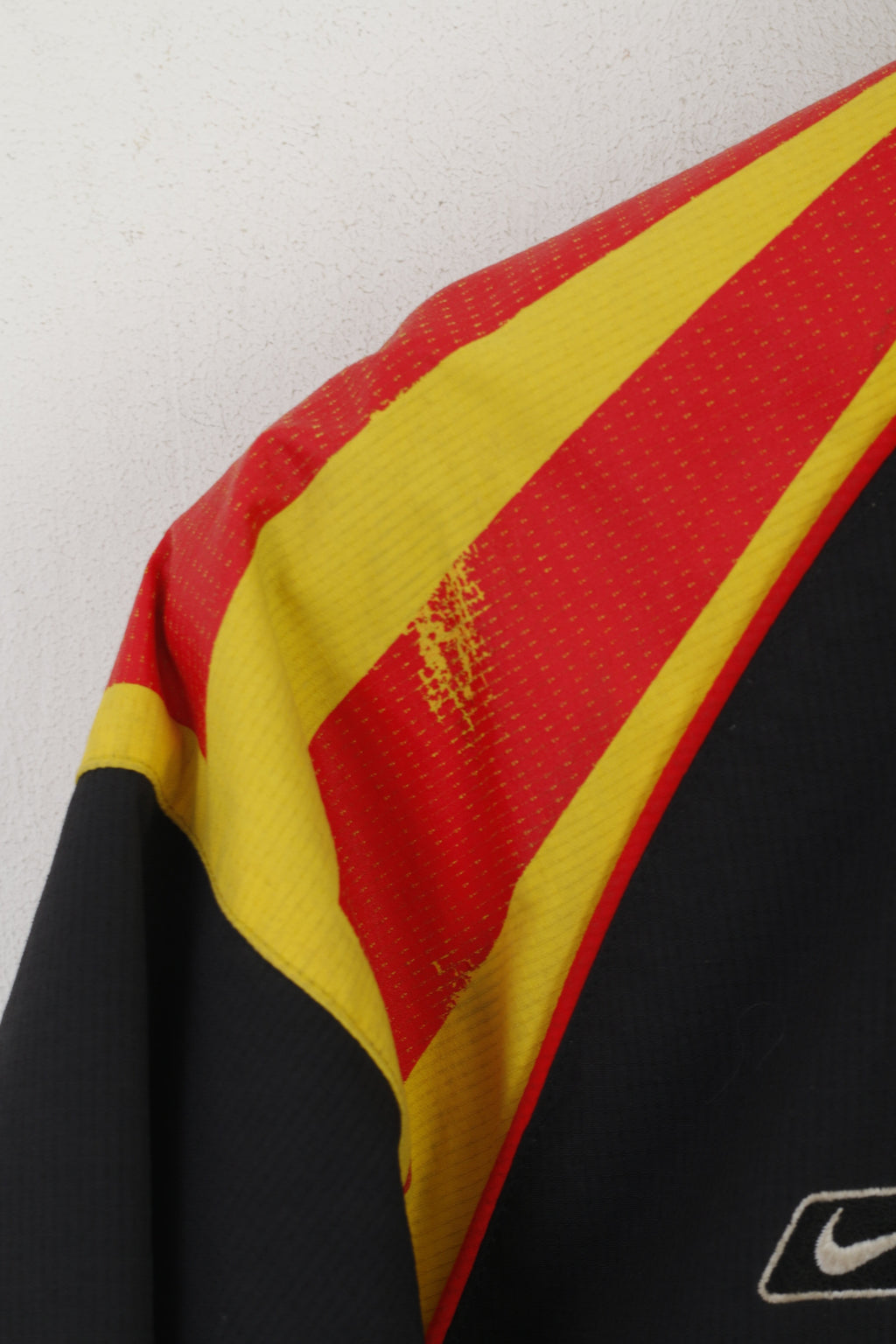 Nike Bauer Youth L 12-14 Age Jacket Black Nylon Brynäs IF Ice Hockey Vintage Top