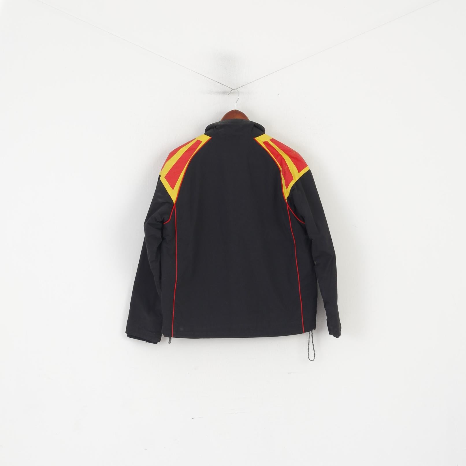 Nike Bauer Youth L 12-14 Age Jacket Black Nylon Brynäs IF Ice Hockey Vintage Top