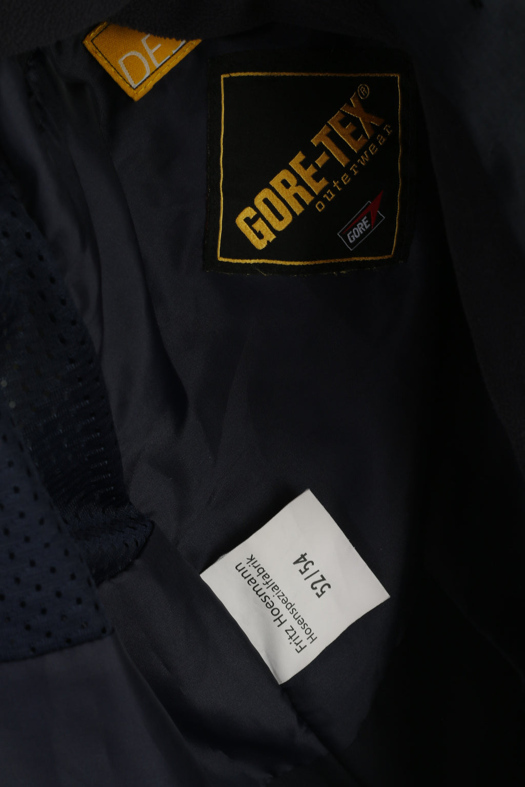 Fritz Hoesmann Men 52/54 L Jacket Navy Deutsche Post Gore-Tex Removable Fleece Top