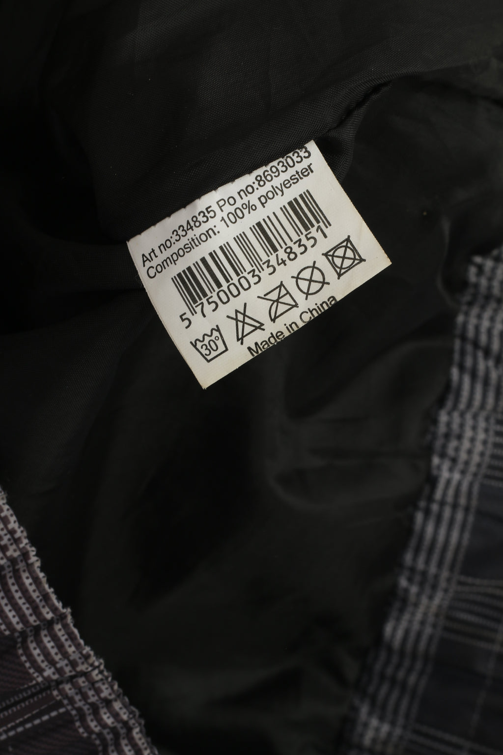 Chamonix Men M Bodywarmer Purple Check Fill Zip Padded Outdoor Sport Vest