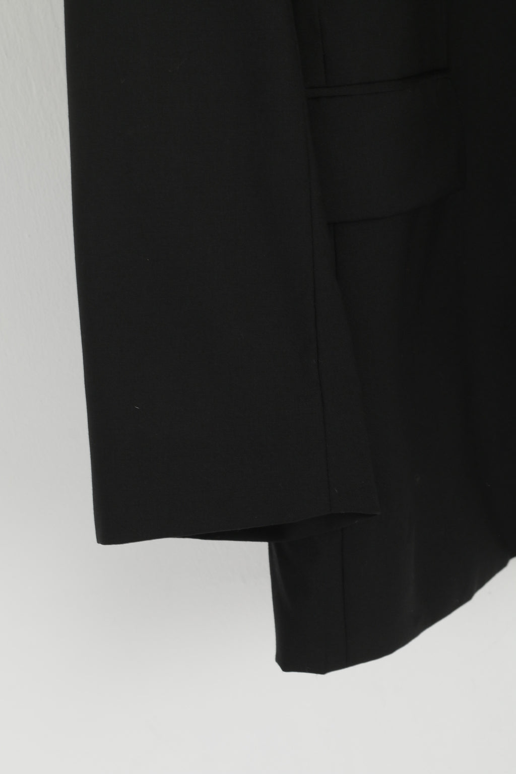 Hugo Boss Uomo 52 L 122 Blazer Nero 100% Lana Giacca Pavese2 monopetto