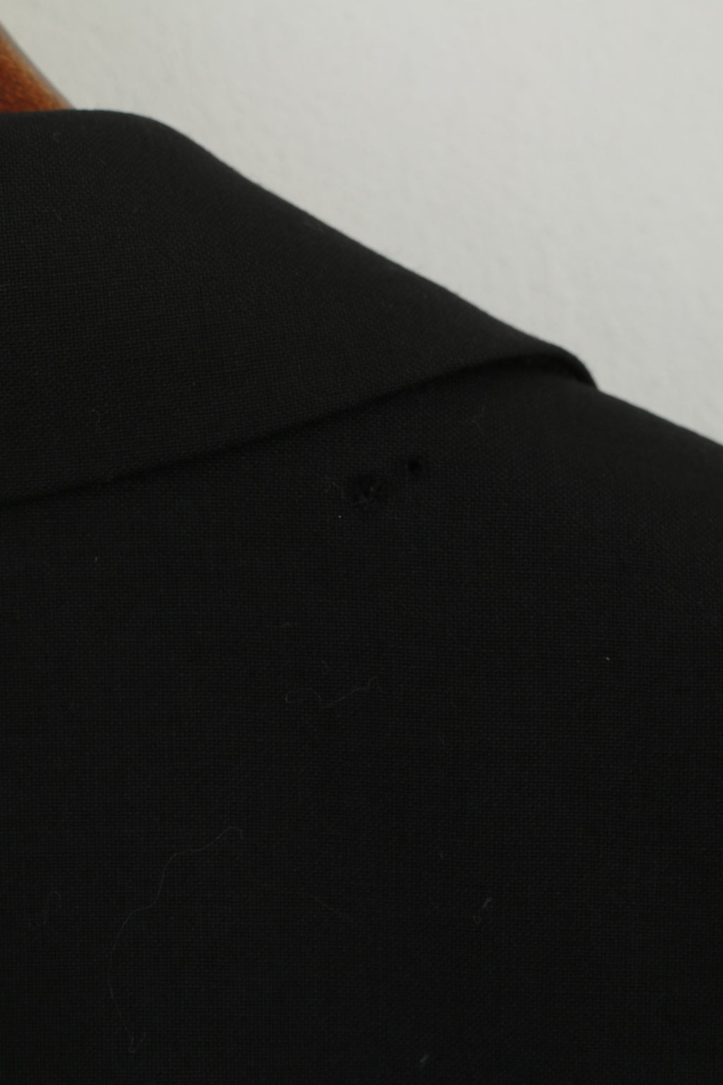 Hugo Boss Uomo 52 L 122 Blazer Nero 100% Lana Giacca Pavese2 monopetto