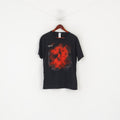 Gildan hommes L chemise noir coton Rush horloge anges musique groupe t-shirt haut