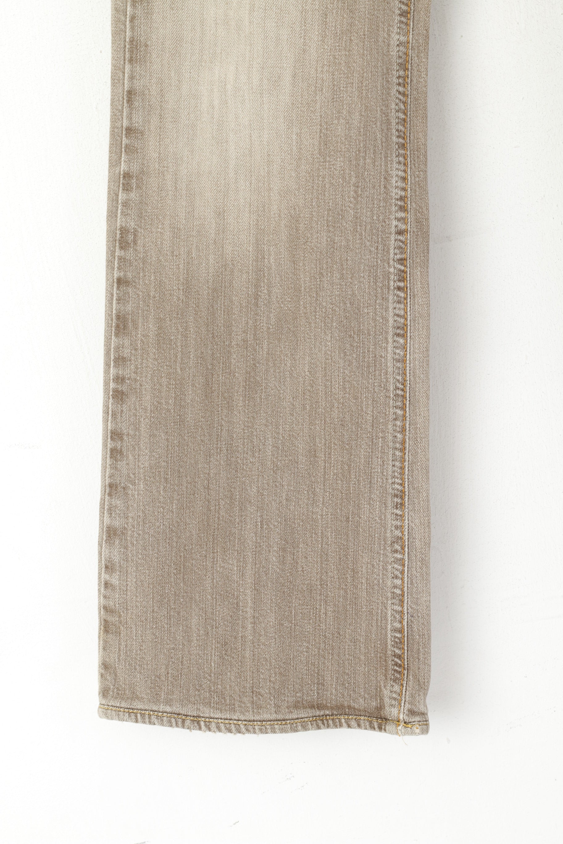 Hugo Boss Women 27 Trousers Brown Jeans Cotton Vintage Denim Pants