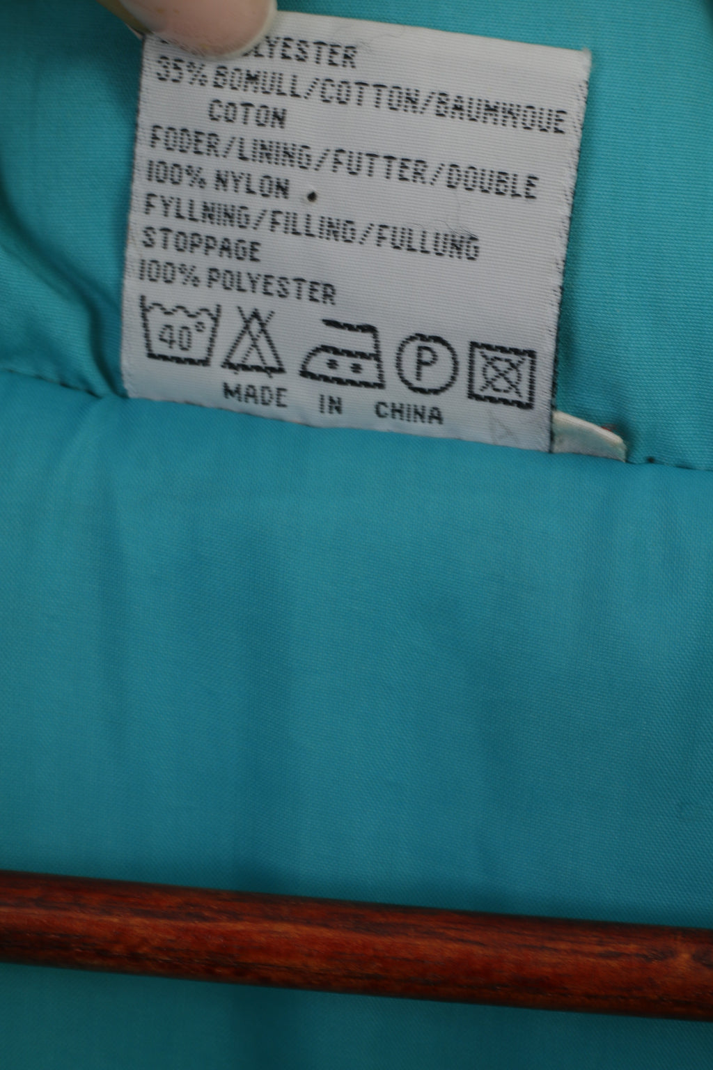 Puls H&amp;M Uomo 50 M Giacca pullover Blu scuro Vintage Zip Collo con cappuccio da sci Tasca a marsupio