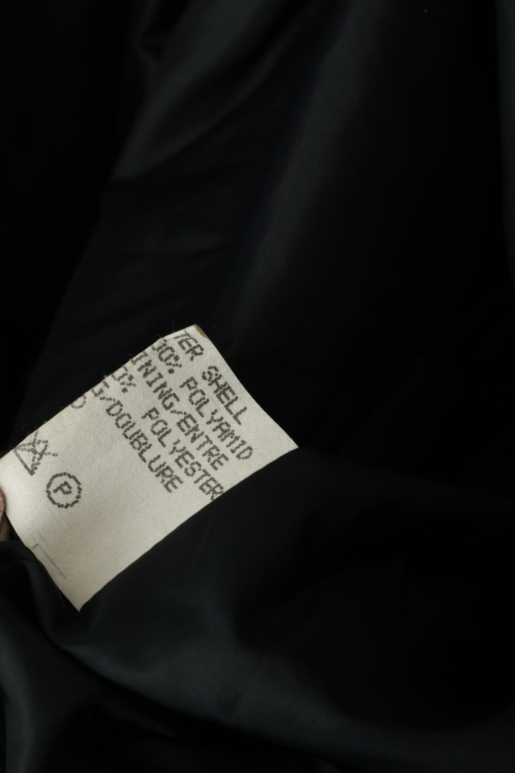 Sportalm Kitzbuhel by Dahan Women 34 M Jacket Black Vintage 70s Shoulder Pads Panda Nylon Shiny Top