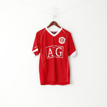 Ligue de Football hommes M chemise rouge Manchester Football Rooney #8 haut de maillot
