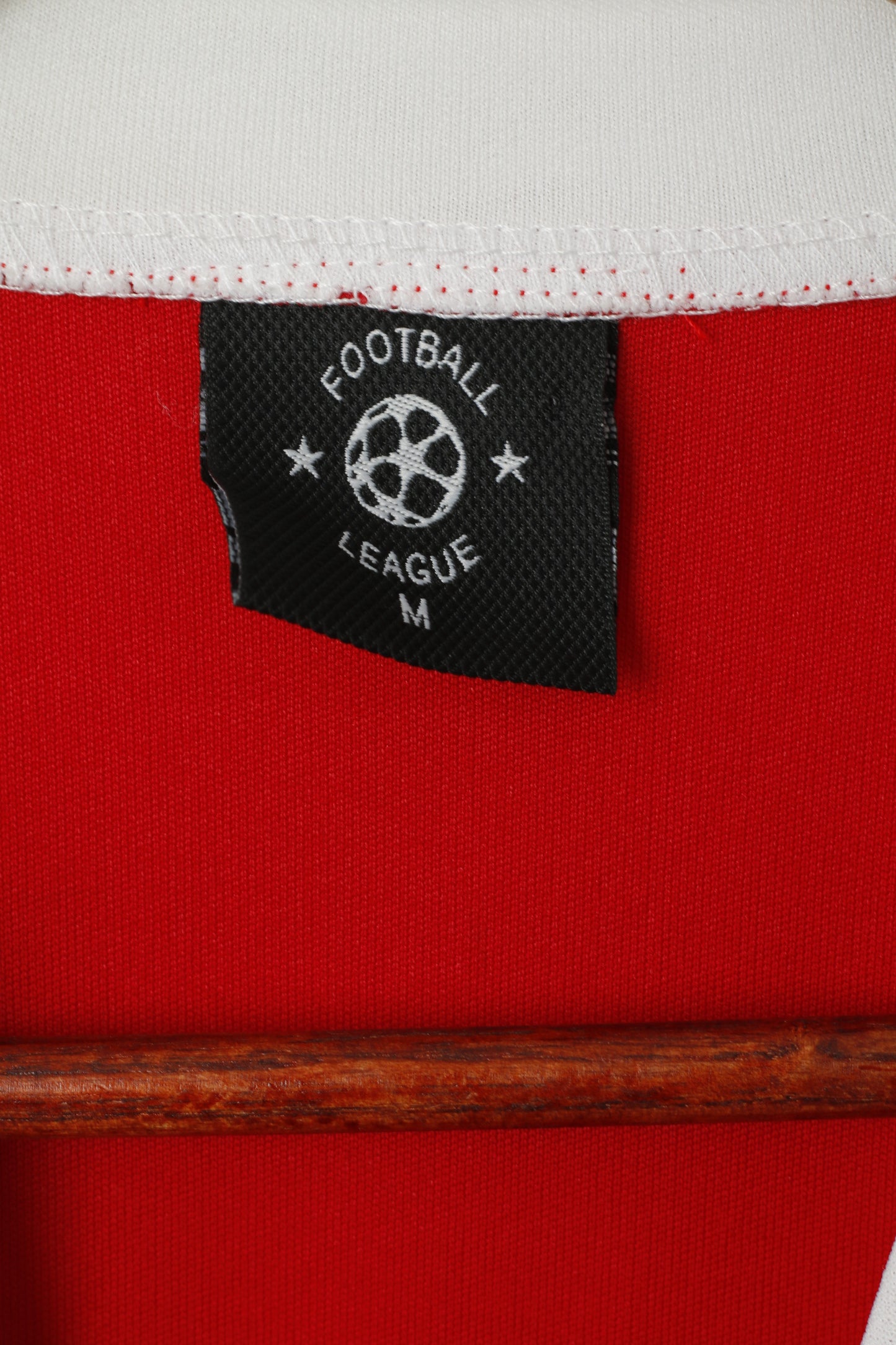 Football League Men M Shirt Red Manchester Football Rooney #8 Jersey Top
