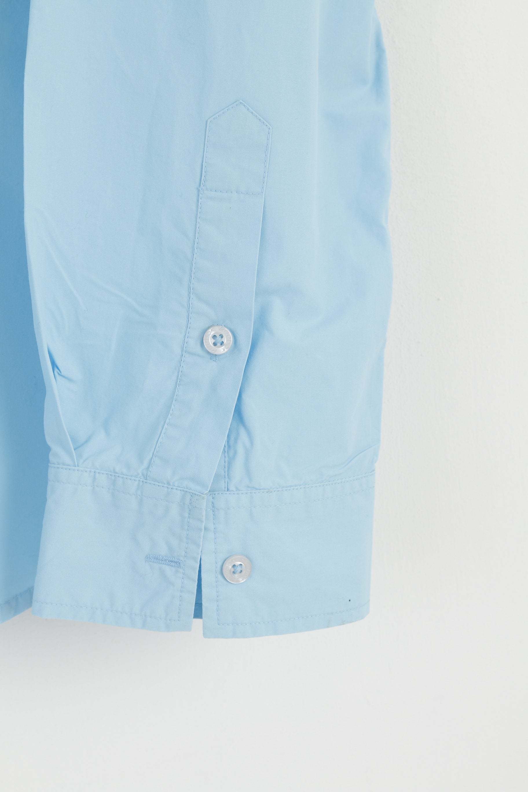 Reebok Hommes XL Chemise décontractée Bleu Coton ICC World Twenty 2009 England Cricket Haut à manches longues