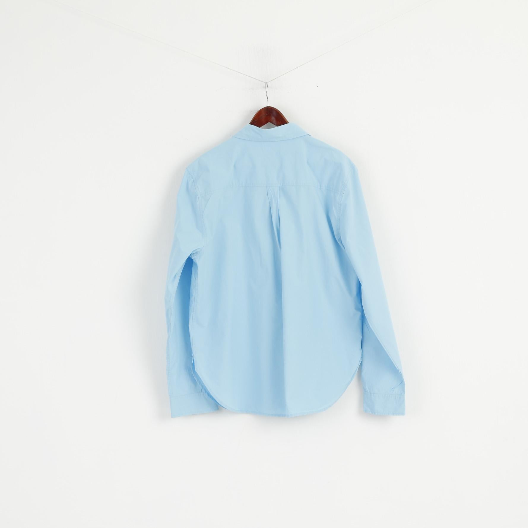 Reebok Hommes XL Chemise décontractée Bleu Coton ICC World Twenty 2009 England Cricket Haut à manches longues